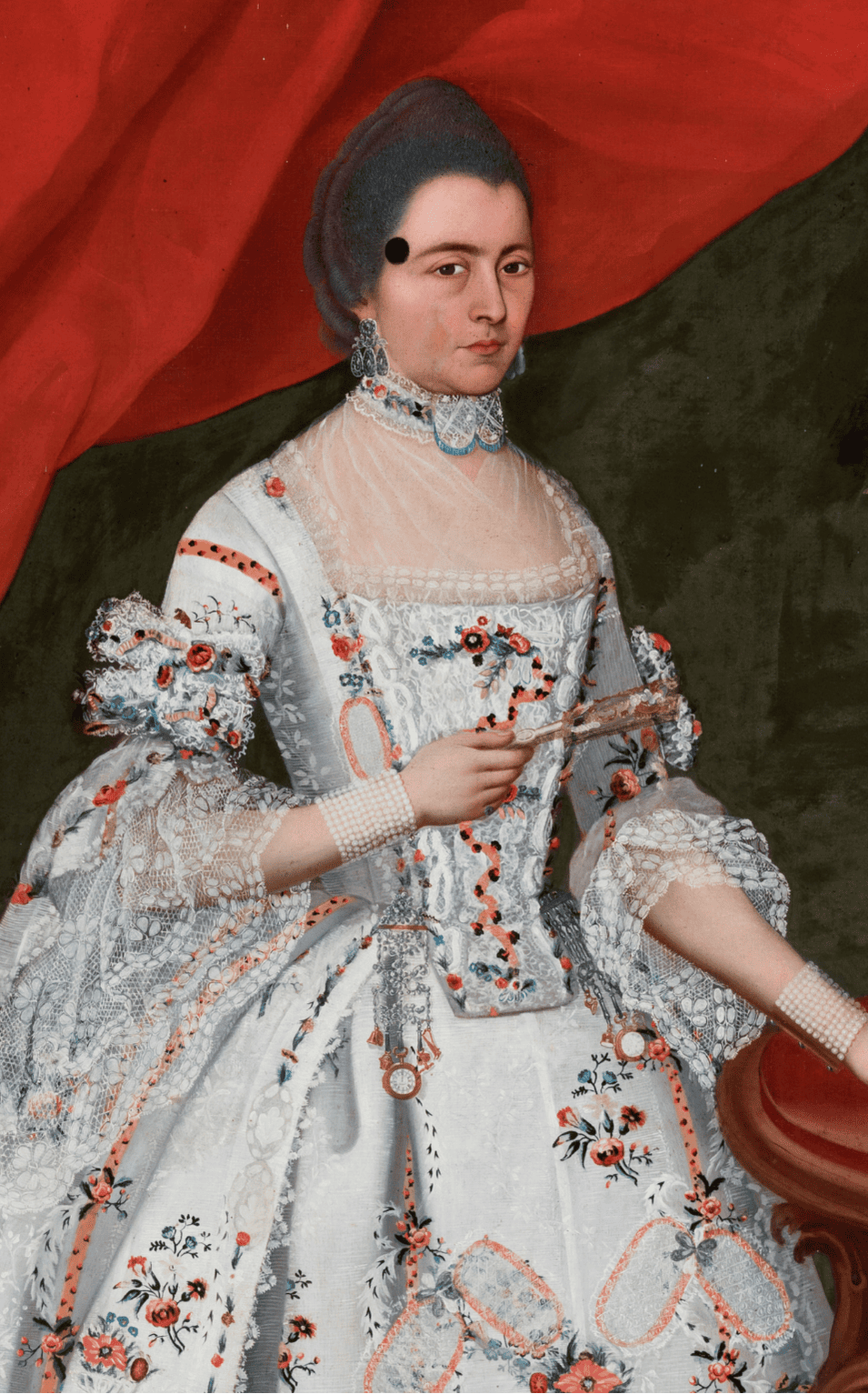 Retrato de Doña Ana María de la Campa y Cos. Primera Marquesa del Jaral de Berrio