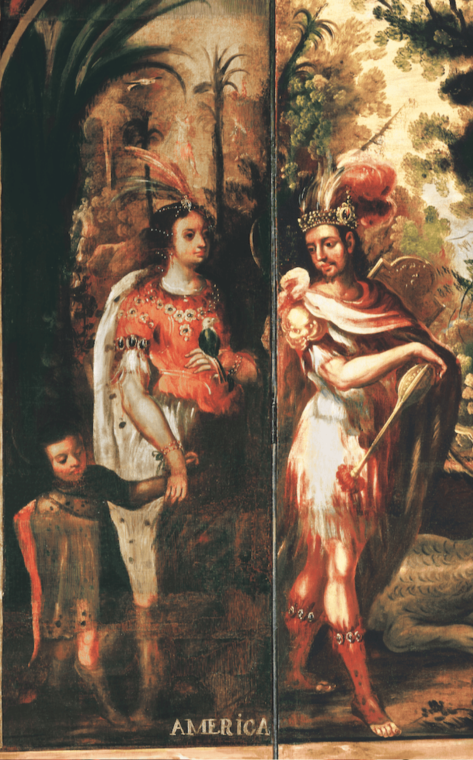 Los cuatro continentes