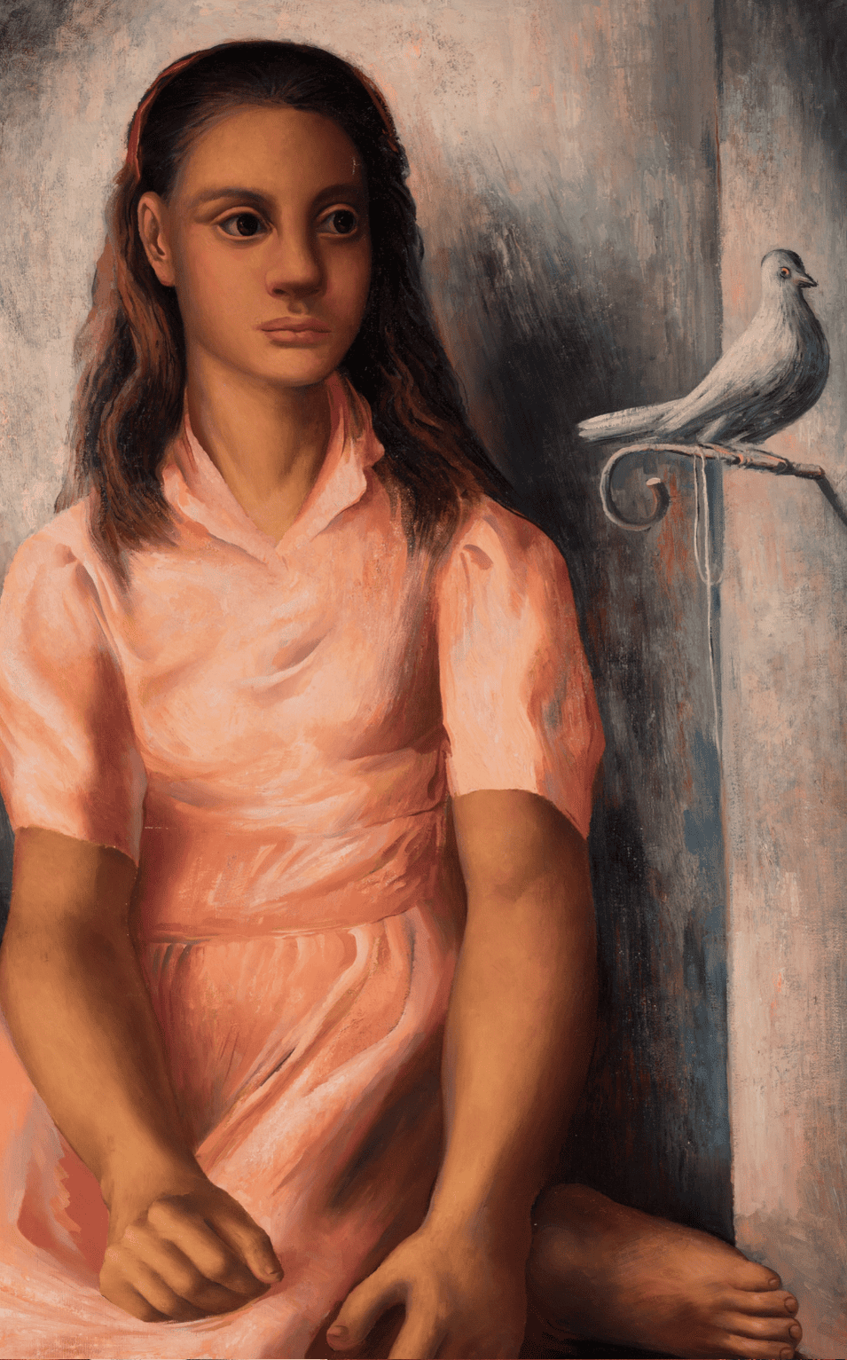 La niña y la paloma