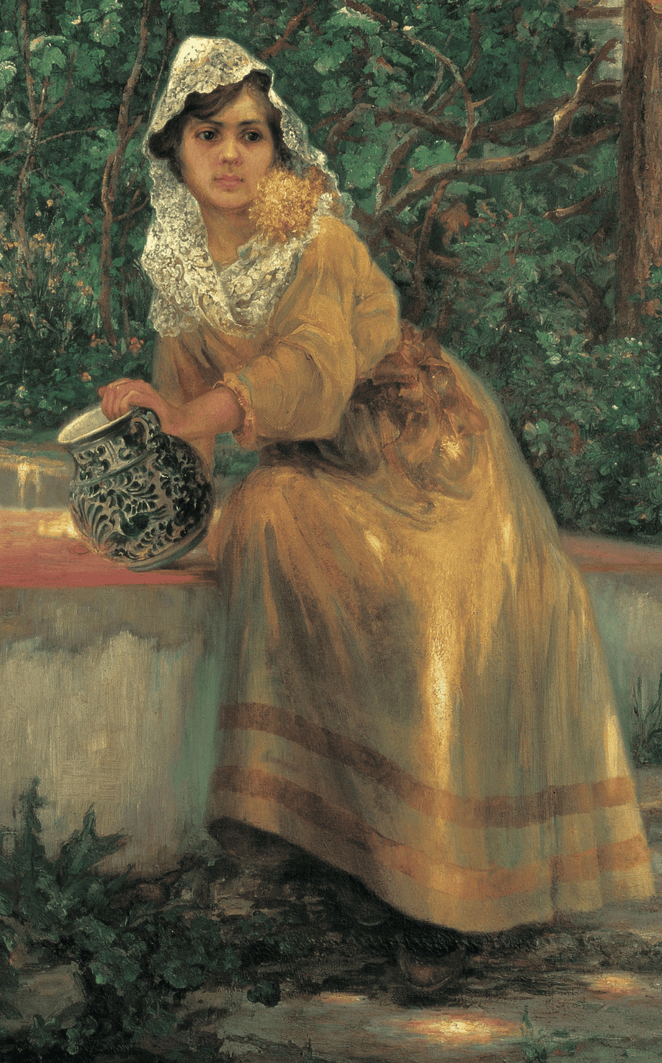 Dama con cántaro
