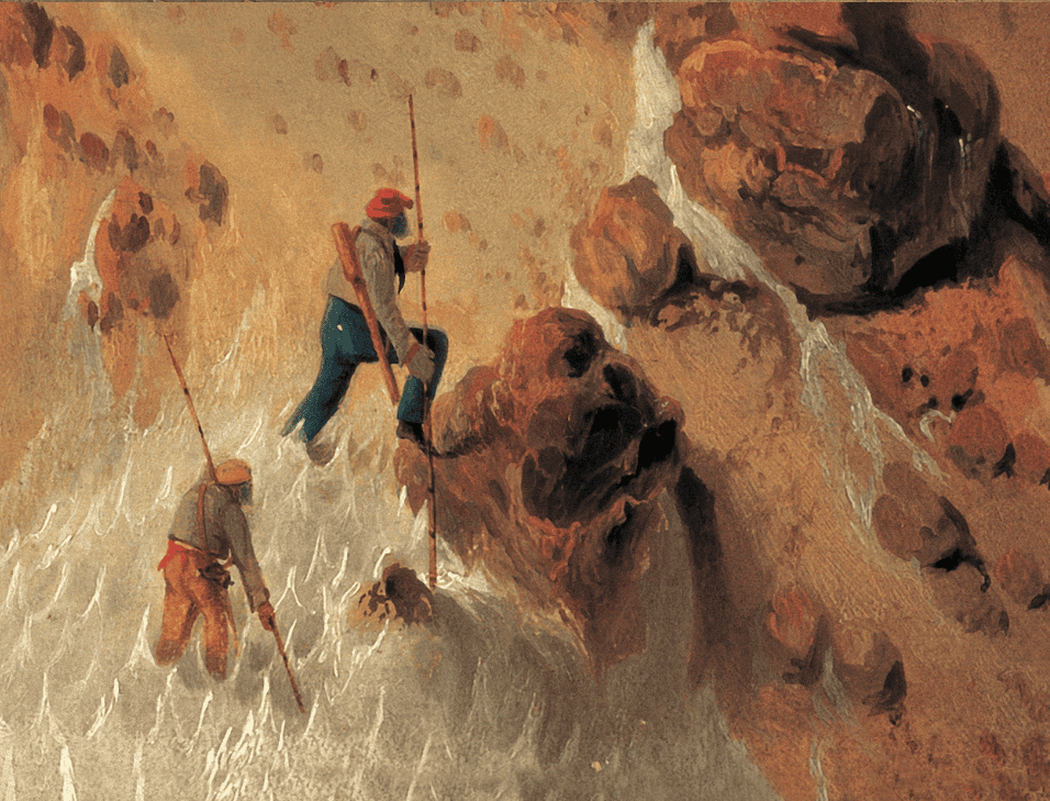 Racha de viento en la cumbre. Iztaccíhuatl