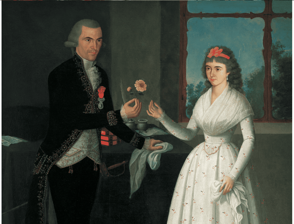 Matheo Vicente de Musitu y Zalvide y su esposa Da. Ma. Gertrudis de Salazar y Duarte