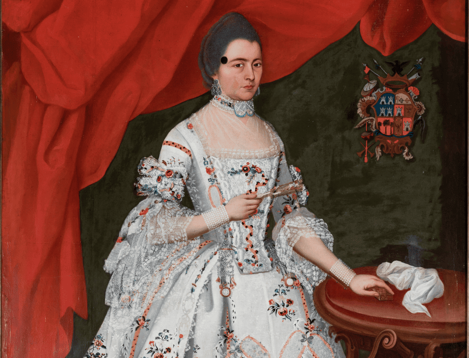 Retrato de Doña Ana María de la Campa y Cos. Primera Marquesa del Jaral de Berrio