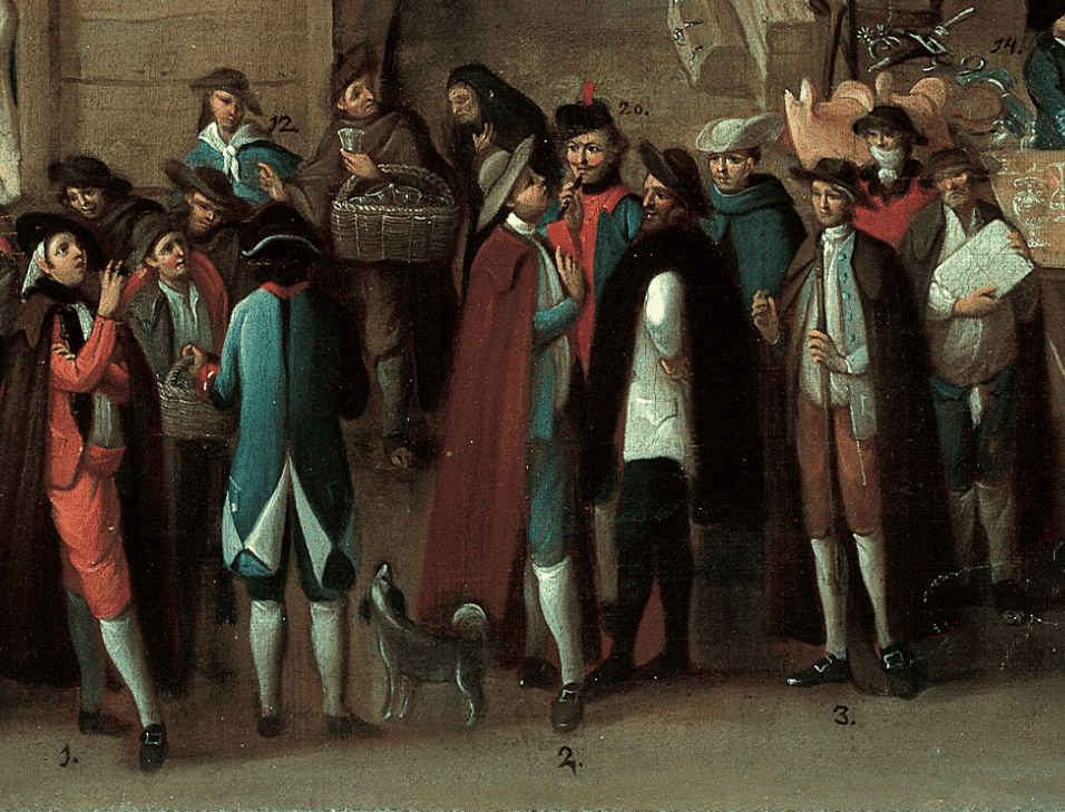 El Parián o Calidades de las personas que habitan la Ciudad de México