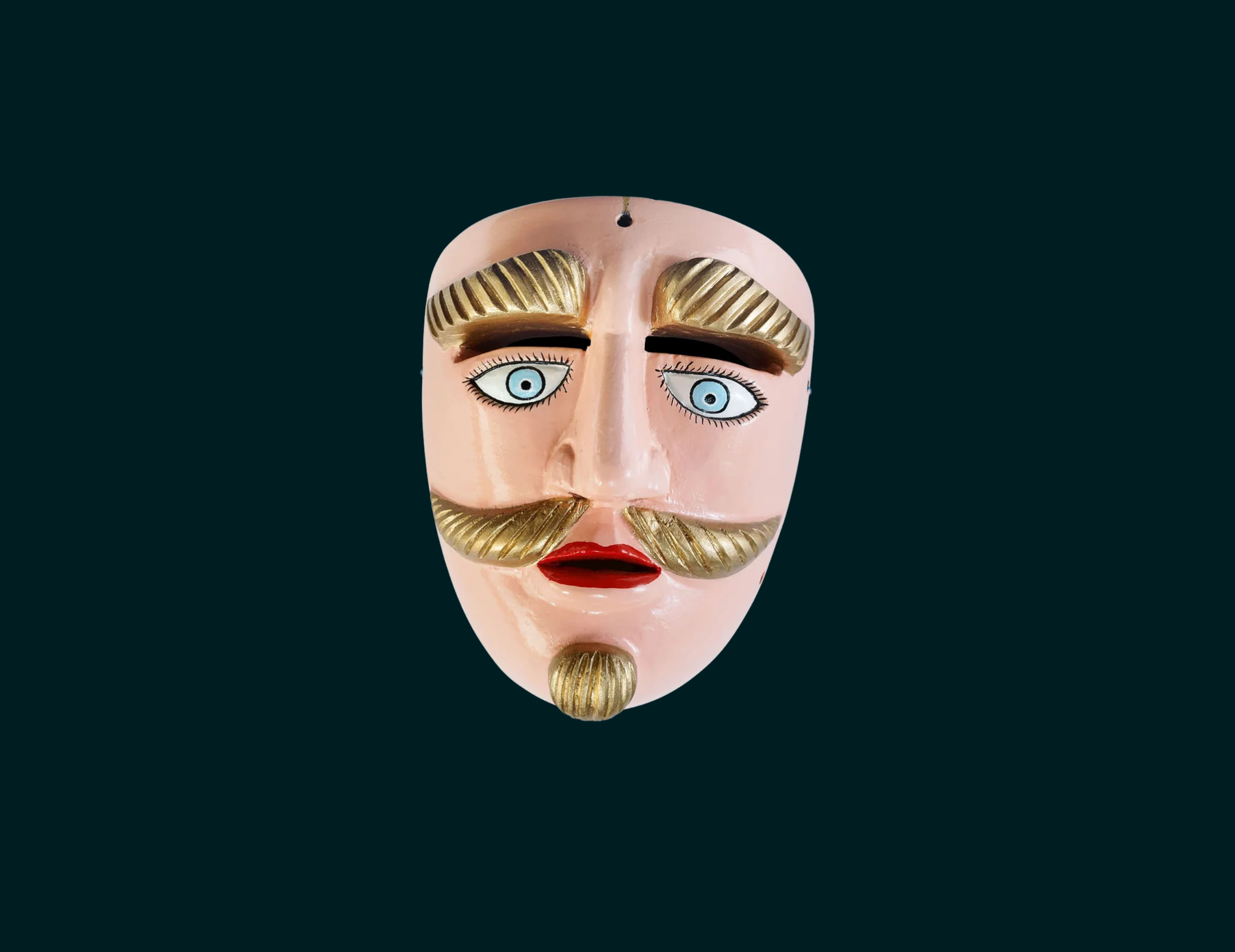 Máscara de español