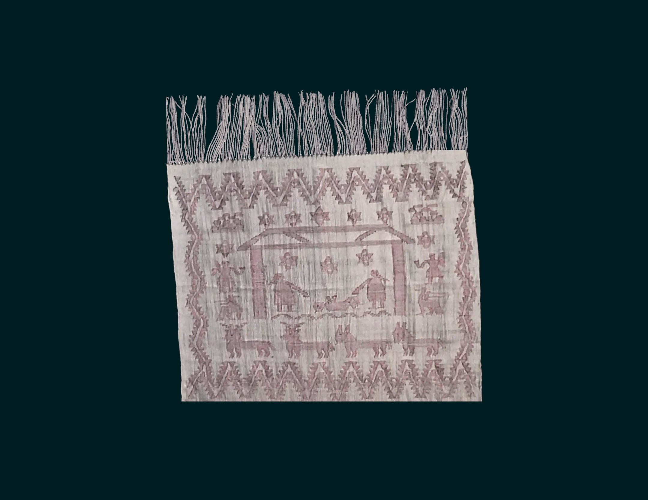 Hilos de caracol púrpura