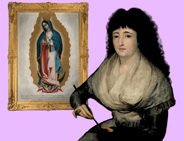 La primera mexicana en firmar un cuadro