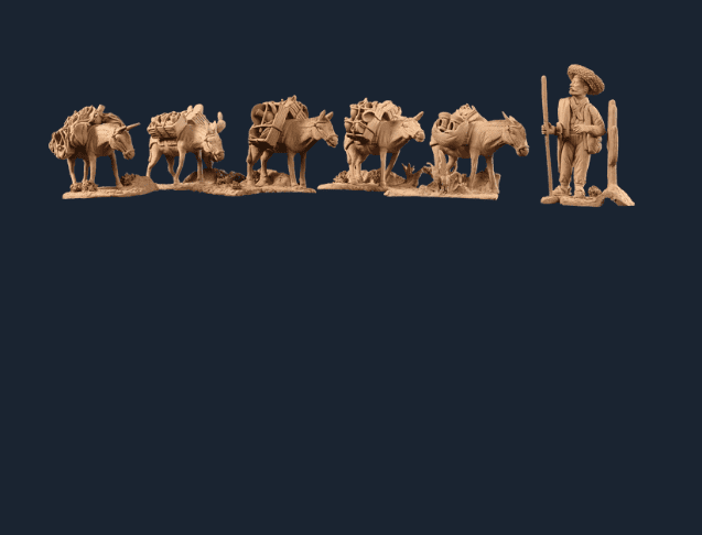 Don Pedrito y su recua