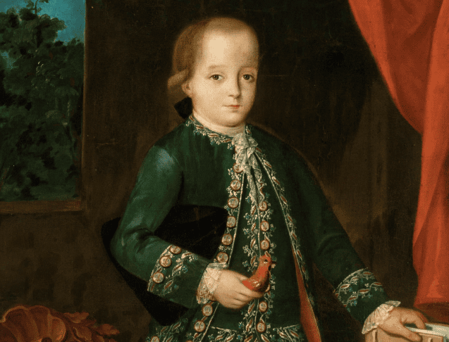 La vestimenta del niño Adeodato